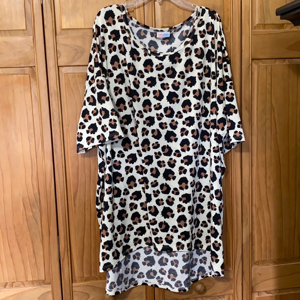 Cheetah print lularoe Irma